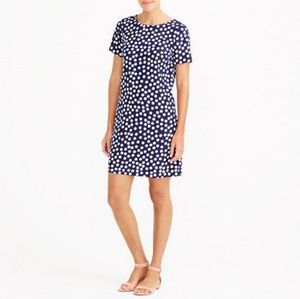 JCrew Printed short-sleeve gallery dress SZ 10 NWT